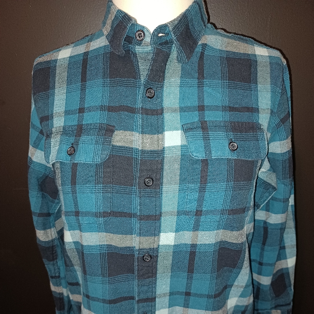 Boys Plaid Button down shirt